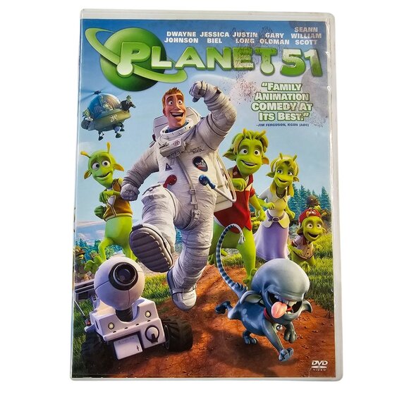 Planet 51 Dwayne Johnson Cloudy With A Chance Of Meatballs 2 DVD Movie Bundle - Picture 5 of 12